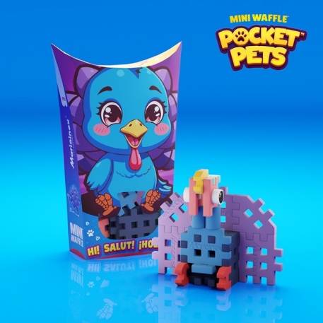 Mini Waffle - Animaux de poche - Dinde 25pcs | Marioinex