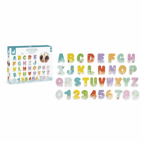 Lettres & Chiffres du bain | Janod