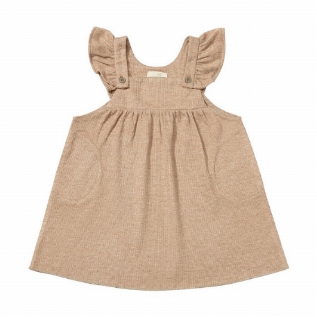 Robe Opal Pinafore - Oatmeal | Vignette