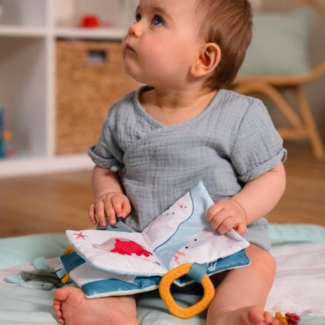 Livre pour bébé en tissus - Océan | little big friends