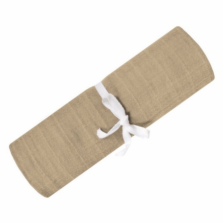 Couverture de mousseline - Sable | Perlimpinpin