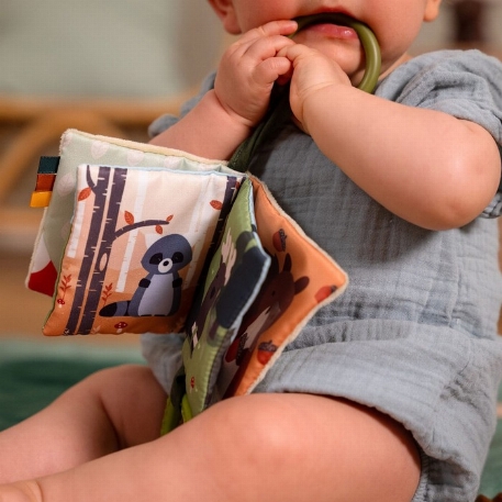 Livre pour bébé en tissus - Forêt | little big friends