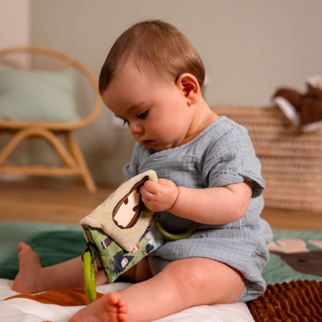 Livre pour bébé en tissus - Forêt | little big friends