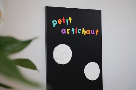 Empreintes de bébé magnétiques | Petit Artichaut