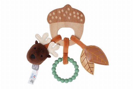 Hochet en bois - Forêt | little big friends