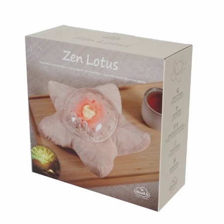 Tranquil Zen Lotus - Veilleuse Projecteur Apaisante - Beige | Cloud.B