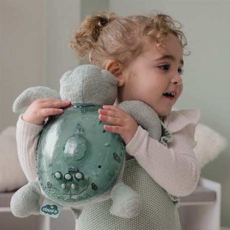 Tranquil Turtle - Veilleuse Projecteur Apaisante - Vert | Cloud.B