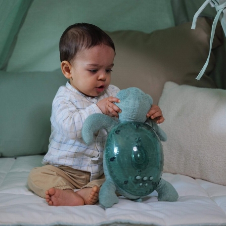 Tranquil Turtle - Veilleuse Projecteur Apaisante - Vert | Cloud.B
