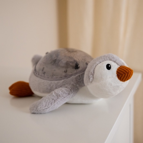 Tranquil Penguin - Veilleuse Projecteur Apaisante - Gris | Cloud.B