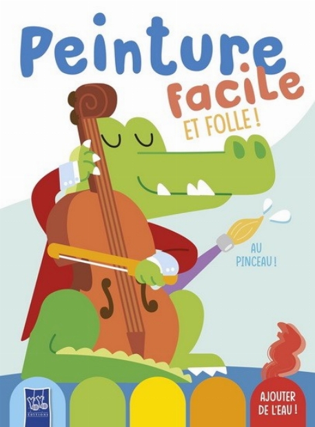 Le crocodile - Peinture facile et folle ! | Yoyo Éditions
