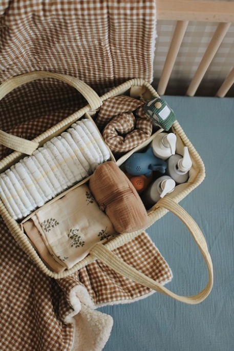 Panier organisateur de couches - Cream | Minika