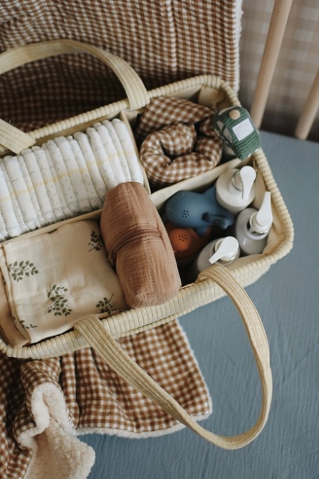 Panier organisateur de couches - Cream | Minika
