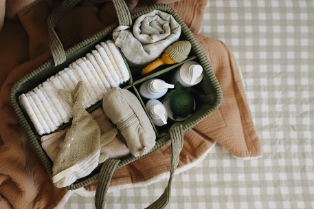 Panier organisateur de couches - Leaf | Minika
