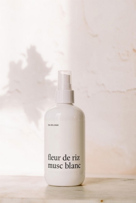 Eau de linge - Fleur de riz musc blanc | Marée