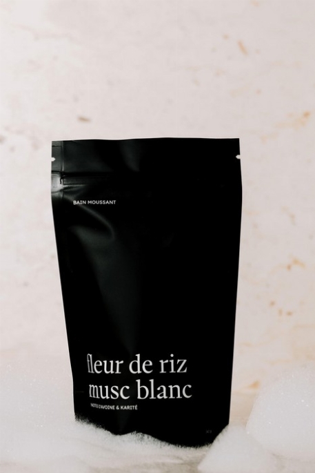 Bain moussant - Fleur de riz musc blanc | Marée