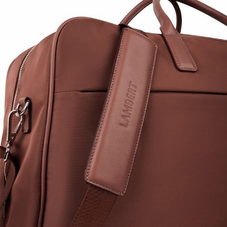 Le OSLO - Sac de voyage en nylon - Sienna | Lambert