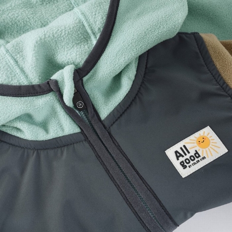 Combinaison de polar - Colorblock - Ether | Color Kids