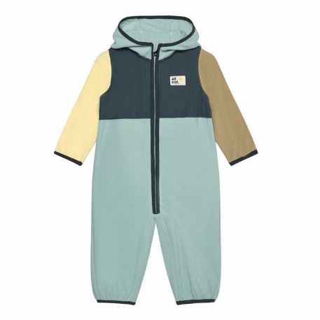 Combinaison de polar - Colorblock - Ether | Color Kids