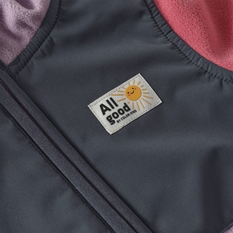Combinaison de polar - Colorblock - Orchid Bloom | Color Kids