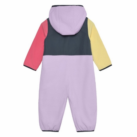 Combinaison de polar - Colorblock - Orchid Bloom | Color Kids
