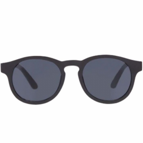 Lunettes de soleil avec pochette en microfibre - Keyhole - Jet black | Babiators