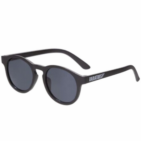 Lunettes de soleil avec pochette en microfibre - Keyhole - Jet black | Babiators