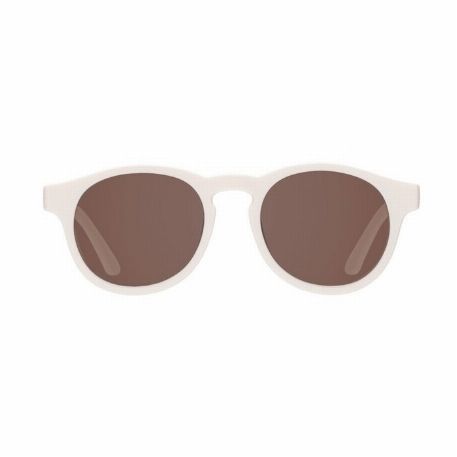 Lunettes de soleil avec pochette en microfibre - Keyhole - Sweet Cream | Babiators