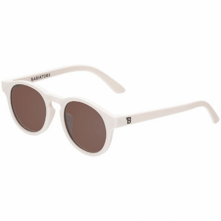 Lunettes de soleil avec pochette en microfibre - Keyhole - Sweet Cream | Babiators