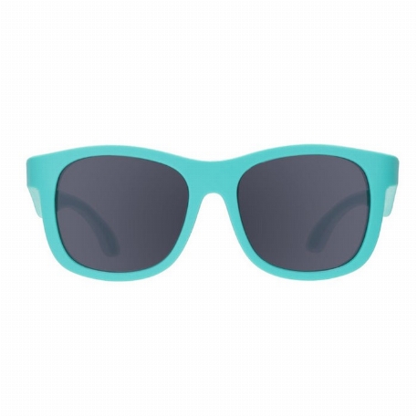 Lunettes de soleil avec pochette en micofibre - Navigator - Totally Turquoise | Babiators