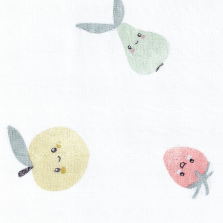 Sac de nuit en mousseline de coton - Fruits (0.7 Tog) | Perlimpinpin