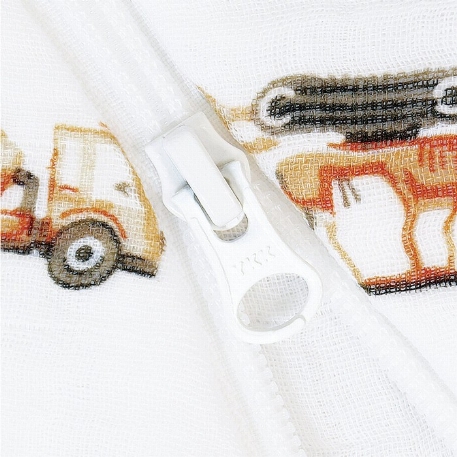 Sac de nuit en mousseline de coton - Construction (0.7 Tog) | Perlimpinpin