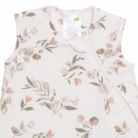 Sac de nuit en bambou - Feuilles (1 Tog) | Perlimpinpin
