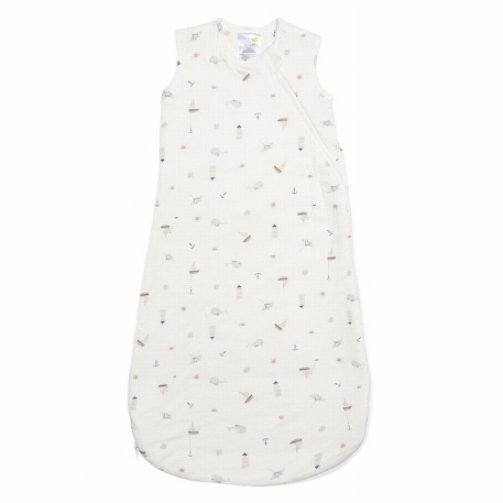 Sac de nuit en bambou - Océan (1 Tog) | Perlimpinpin