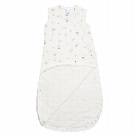 Sac de nuit en bambou - Océan (1 Tog) | Perlimpinpin
