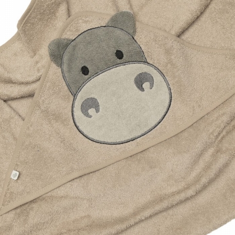Serviette à capuchon - Hippo | Perlimpinpin