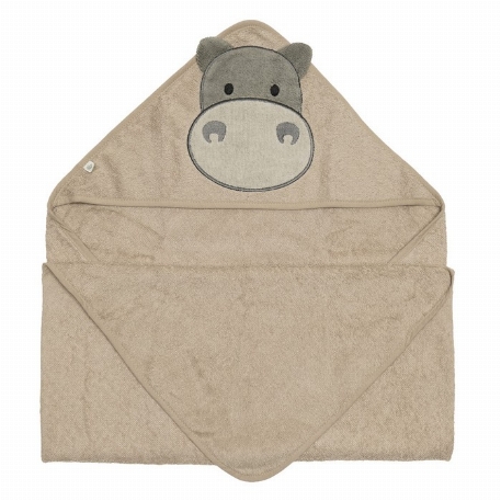 Serviette à capuchon - Hippo | Perlimpinpin