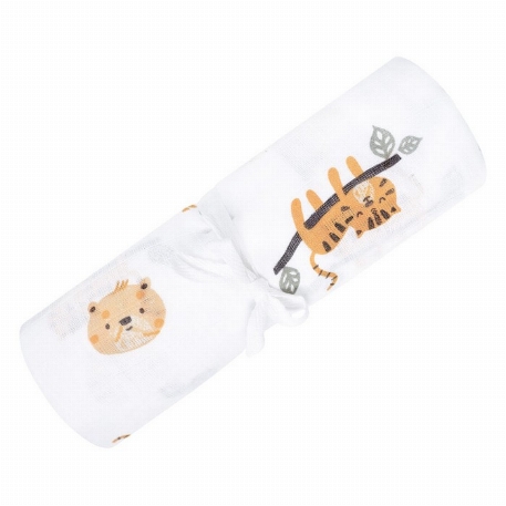 Couverture de cousseline - Jungle | Perlimpinpin