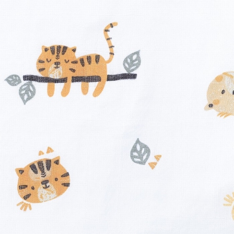 Couverture de cousseline - Jungle | Perlimpinpin