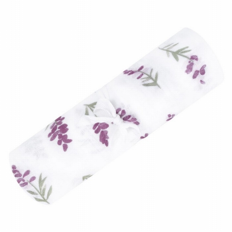 Couverture de mousseline - Lavande | Perlimpinpin