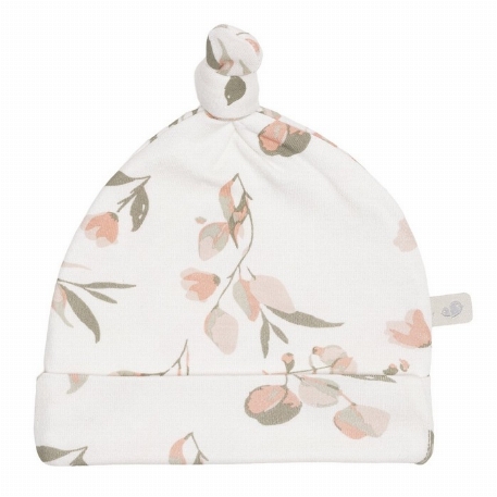 Bonnet à noeud en bambou - Feuilles | Perlimpinpin
