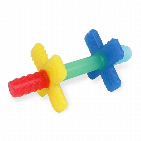 Jouet de dentition Teensy Tubes - Arc en ciel | Itzy Ritzy