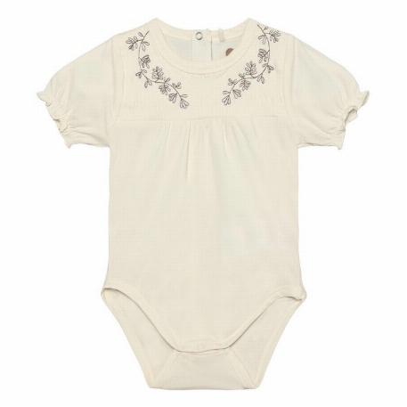 Cache-couche Broderie - Eggnog | EN FANT