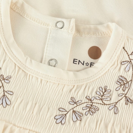 Cache-couche Broderie - Eggnog | EN FANT