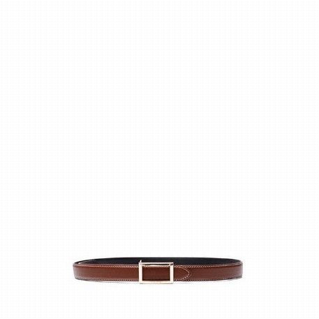 La CARA - Ceinture réversible - Hazelnut et Noir | Lambert