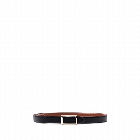 La CARA - Ceinture réversible - Hazelnut et Noir | Lambert