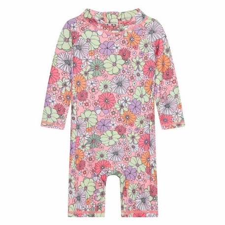 Maillot de bain UV - Coral Blush | Color Kids
