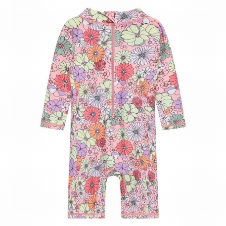Maillot de bain UV - Coral Blush | Color Kids
