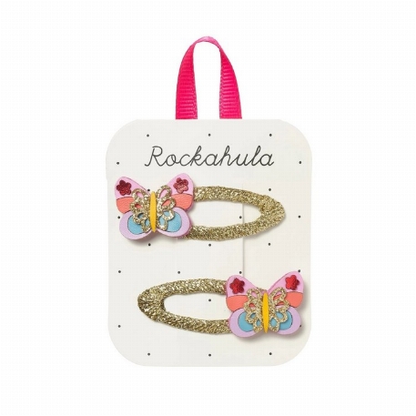 Barrettes Pqt 2 - Carnival Butterfly | Rockahula
