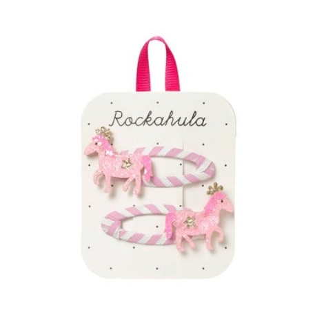 Barrettes Pqt 2 - Pink Pny | Rockahula