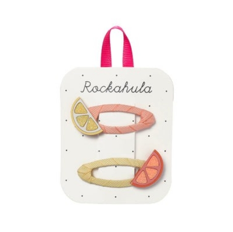 Barrettes Pqt 2 - Citrus Slice | Rockahula